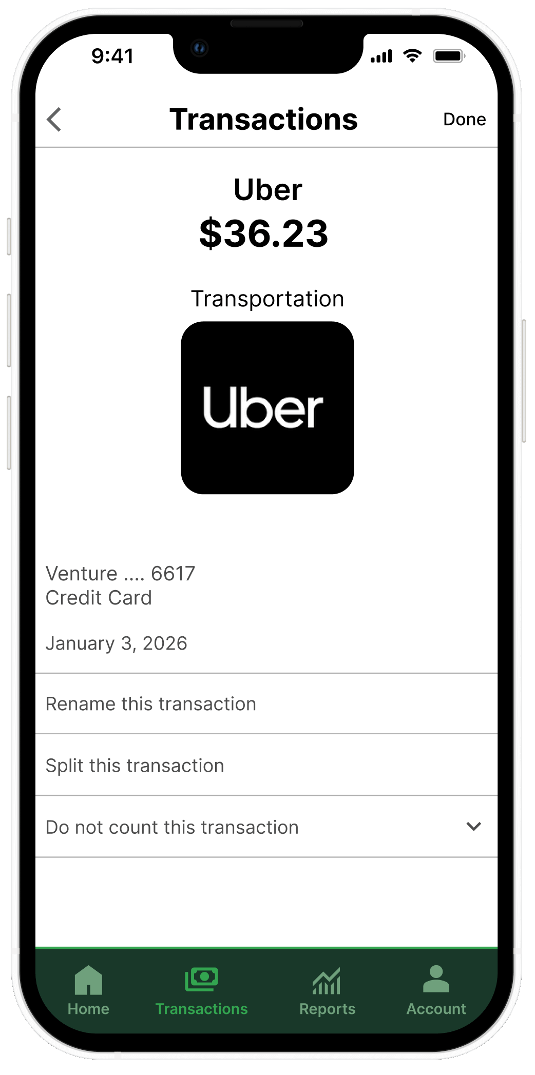 AI-powered categorization